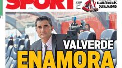 Ernesto Valverde enamora a la prensa en su presentación