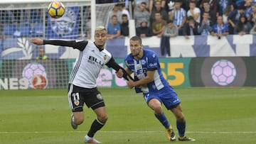 El jugador del Valencia, Andreas Pereira, podr&iacute;a volver al Manchester United antes de tiempo.