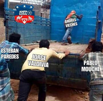 Los memes que dejó la actuación de Pinilla ante Colo Colo