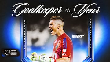 Kristijan Kahlina gana el premio al portero del año en MLS