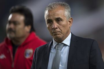 Tras descender con Chiapas, se fue al Atlante a finales del 2017 y un torneo después clasificó a los Potros a la liguilla del Ascenso MX pero se quedó en semifinales.