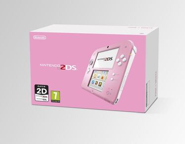 Nintendo 2DS tendrá edición en color rosa este mayo