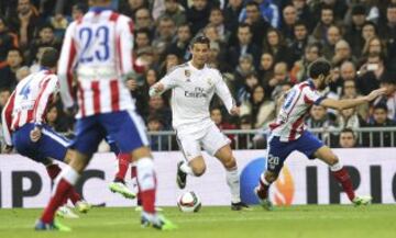 Cristiano Ronaldo con el balón.