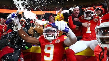 The Kansas City Chiefs are heading to the Super Bowl for a third straight year, after beating the Buffalo Bills and rookie WR Xavier Worthy is a big reason why.