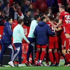 Sevilla 2-3 Osasuna: resumen, goles y resultado