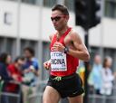 Encina fue el mejor chileno en el maratón del Mundial de Londres