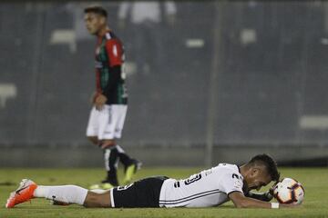 El atacante fue titular ante Palestino por la lesión de Esteban Paredes, pero solo ha sumado 179 minutos. Si no volviera a jugar en esta rueda, incluso podría cambiar de club.