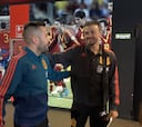 El reencuentro Jordi Alba y Luis Enrique en Selección de España