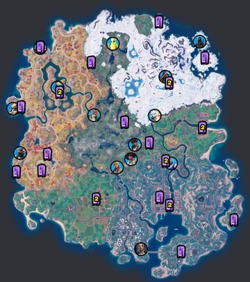 fortnite capitulo 4 temporada 3 tierras salvajes misiones semana 8