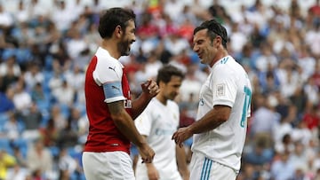 03 /06/18 PARTIDO BENEFICO SOLIDARIO
CORAZON CLASSIC MATCH 2018
REAL MADRID LEGENDS - ARSENAL LEGENDS
LUIS FIGO ROBERT PIRES
