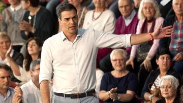 Pedro Sánchez, secretario general del PSOE.