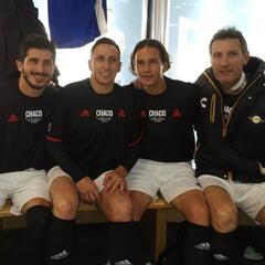 Lo que no se vio de la despedida de Christian 'Chaco' Giménez