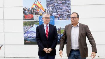 10/02/23 INAGURACION EXPOSICION FOTOGRAFICA 25 ANIVERSARIO ESTADIO BUTARQUE DE LEGANES CON LOS PRESIDENTES JEFF LUHNOW MARIA VICTORIA`PAVON Y JESUS POLO Y LOS ALCALDES SANTIAGO LLORENTE Y JOSE LUIS PEREZ RAEZ

