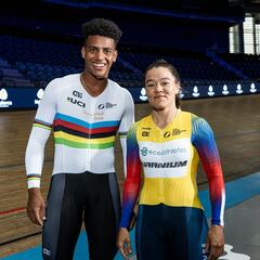 Bayona y Quintero ganan en Champions League de ciclismo de pista