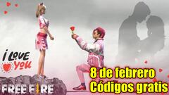 Free Fire | Códigos de hoy miércoles 8 de febrero de 2023: recompensas gratis