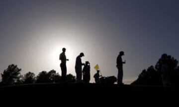 Tiger Woods y Scott Piercy