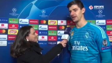 Courtois se elige a él y a De Gea entre los mejores del mundo