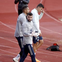 El entrenamiento de la selección española