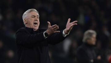 Ancelotti, entrenador del Real Madrid.