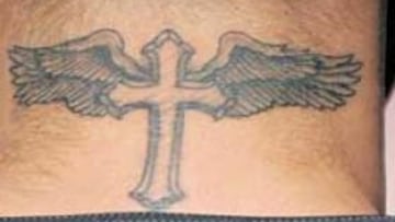 <b>FAN DE LOS TATOOS. </b>Uno de los tatuajes favoritos de Beckham es el que luce en su nuca.