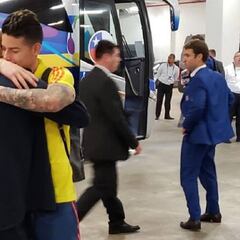 Arturo Vidal envía mensaje a James tras el Colombia - Chile