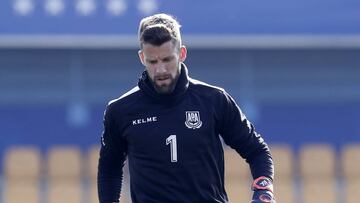 Dani Jiménez: "El Alcorcón es trabajo diario y cultura del esfuerzo"