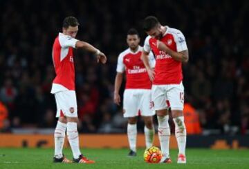 Las mejores imágenes del clásico de Londres en Arsenal y Alexis en el Emirates Stadium.