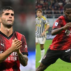 Christian Pulisic y Yunus Musah son nominados a jugador de octubre en el AC Milan