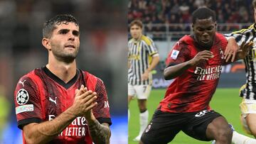 Pulisic y Musah nominados a MVP del mes en el Milan