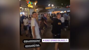 Video: Gio Reyna, Scally y Aaronson comparten el día juntos en Disney