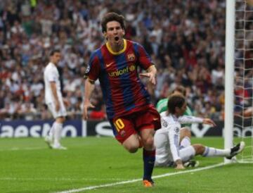 Lionel Messi: 21 goals in 30 Clásicos. 