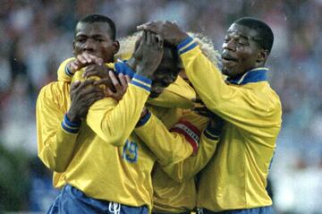 Se cumplen 30 años de Argentina 0-5 Colombia en el estadio Monumental.