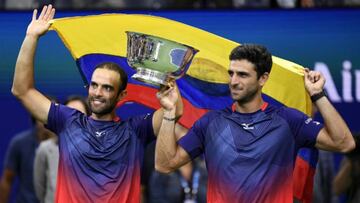 La pareja de doblistas colombiana hizo historia en 2019 y se quedó con los últimos dos Grand Slams del año. Cabal y Farah lograron ser número 1 del mundo en el ranking ATP.