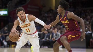 Trae Young (35+11) destroza a unos aún taciturnos Cavaliers