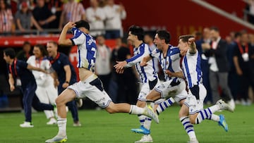 Ander Barrenetxea got Real Sociedad off to a record-breaking start against Atlético Madrid in Seville.