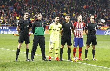 Atlético de Madrid-Barcelona en imágenes