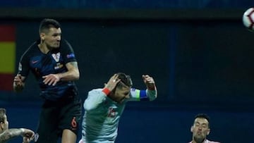 Lovren y su codazo a Ramos: "Deb¨ªa pagar por lo que hizo"