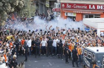 Las imágenes del Valencia-Sevilla