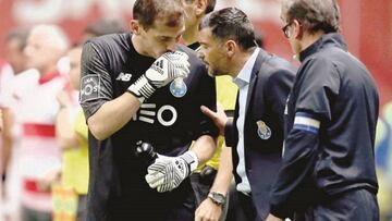 Sergio Conceiçao, técnico del Oporto: "Casillas me pidió jugar"