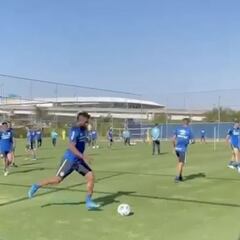 Borja regresa a prácticas y presume con este lujo