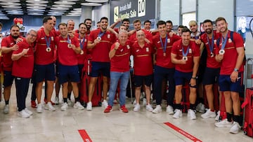 El grueso de la delegación olímpica ya está en Madrid