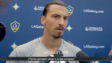 La genial respuesta de Zlatan sobre su vuelta a Europa