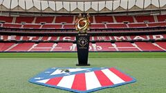 El trofeo del Mundial de Clubes ya está en el Metropolitano