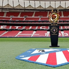 El trofeo del Mundial de Clubes ya está en el Metropolitano