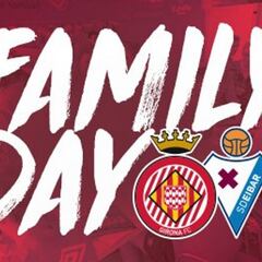El Girona insta al día en familia contra el Eibar