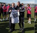 El Real Madrid homenajea a Carlo Ancelotti e Iker Casillas