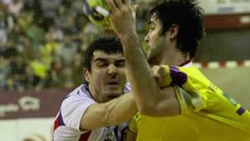 Raúl Entrerríos, imparable.