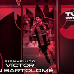 Víctor San Bartolomé, quinto fichaje de invierno del Albacete