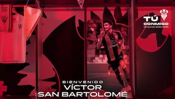 Víctor San Bartolomé, quinto fichaje de invierno del Albacete