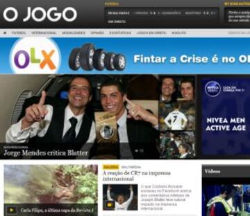 Portadas de la prensa extranjera